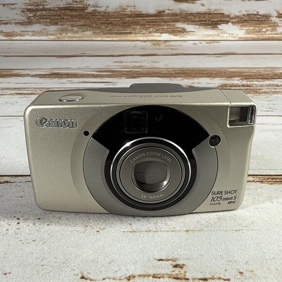 Canon Sure Shot 105 Zoom S 35mm Film Point & Shoot Camera